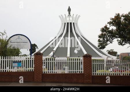 Our Lady of Lebanon Maronite Catholic Co-Cathedral, Alice Street, Harris Park, Sydney, NSW, Australia Stock Photo