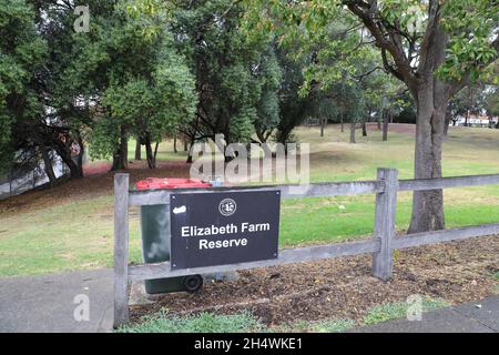Elizabeth Farm Reserve, Rosehill, Sydney, NSW, Australia Stock Photo ...