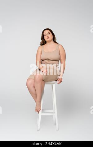 590+ Beautiful Plus Size Woman With Chair Stock Photos, Pictures &  Royalty-Free Images - iStock
