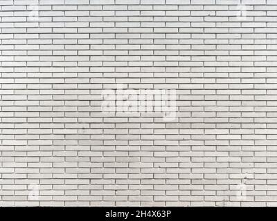 weathered textured white brick wall Stock Photo