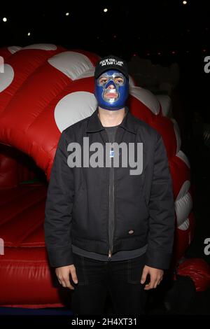 Junior Varsity attends the Danny Cole’s Creature World Bouncy House Playground  arrivals at the Hammerstein Ballroom in New York, NY, on November 4, 2021. (Photo by Udo Salters/Sipa USA) Stock Photo