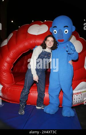 Danny Cole and The Creature attend the Danny Cole’s Creature World ...