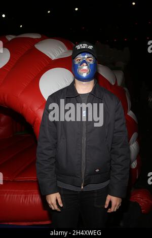 Junior Varsity attends the Danny Cole’s Creature World Bouncy House Playground  arrivals at the Hammerstein Ballroom in New York, NY, on November 4, 2021. (Photo by Udo Salters/Sipa USA) Stock Photo