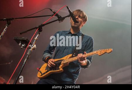 Death Cab For Cutie performing live on day 1 of Best Kept Secret festival on June 19, 2015 in Hilvarenbeek, The Netherlands Stock Photo