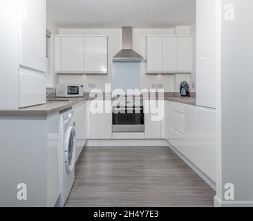 Stylish Light Gray Handles On Cabinets Closeup Kitchen Interior With Modern  Furniture And Stainless Steel Appliances Kitchen Design In Scandinavian  Style Stock Photo - Download Image Now - iStock