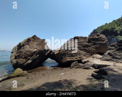 Cartaromana beach in Ischia Island, Italy Stock Photo