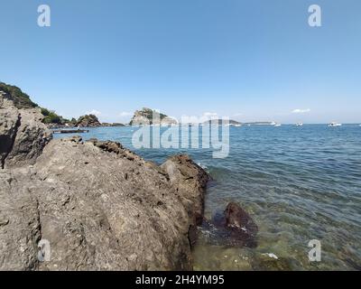 Cartaromana beach in Ischia Island, Italy Stock Photo