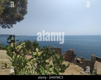 Cartaromana beach in Ischia Island, Italy Stock Photo