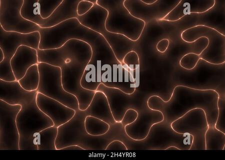 design magic lights in the rough slime digital graphics background illustration Stock Photo