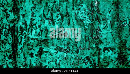 Abstract old crumpled ruberoid texture. Dark background with paint surface Stock Photo