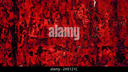 Abstract old crumpled ruberoid texture. Dark background with paint surface Stock Photo