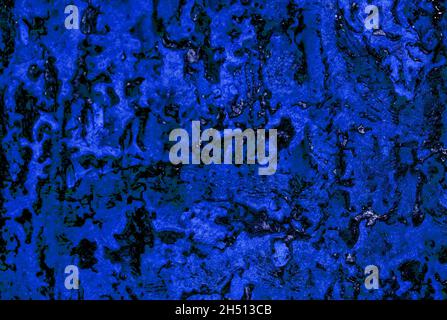 Abstract old crumpled ruberoid texture. Dark background with paint surface Stock Photo