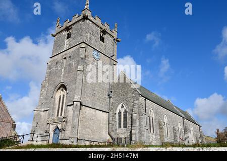 St Edward , King,and Martyr Parish Church Corfe Dorset England uk Stock Photo