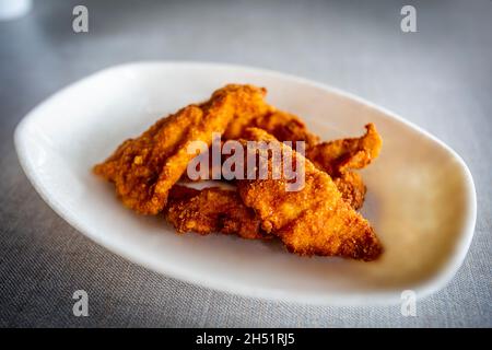 Western international  food as served in SE Asia. Stock Photo