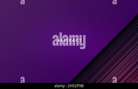 Purple Lines Design. Abstrack Simple Background Stock Vector
