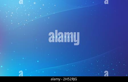 Light blue background. Abstract Illustration Stock Vector