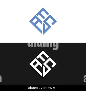 initial letter AFS logo design vector Stock Vector