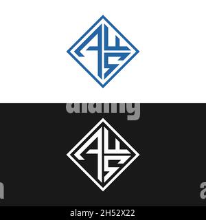 initial letter AFS logo design vector Stock Vector