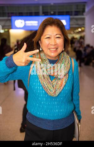 Glasgow, Scotland, UK. 6th Nov, 2021. PICTURED: Mari Elka Pangestu, Managing Director of Development Policy and Partnerships of the World Bank seen at the COP26 Climate Change Conference in Glasgow. Credit: Colin Fisher/Alamy Live News Stock Photo
