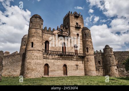 Gondar, castle, Ethiopia, Ahmara region, Africa Stock Photo