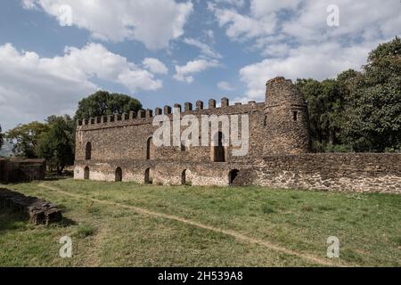 Gondar, castle, Ethiopia, Ahmara region, Africa Stock Photo