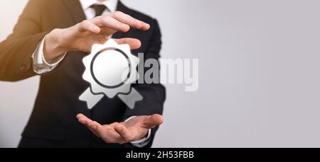 Business and Technology target set goals and achievement in 2021 new year resolution, planning and start up strategies and ideas graphic icon design c Stock Photo
