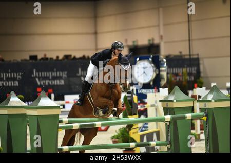 Julien Gonin FRA during the International Horse Riding Longines