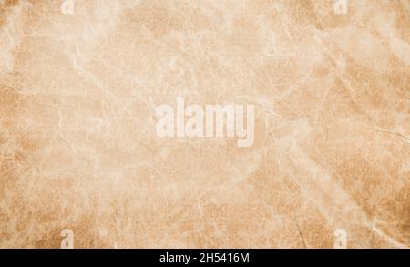 Vintage paper background texture. Full frame, real stained and aged paper pattern Stock Photo