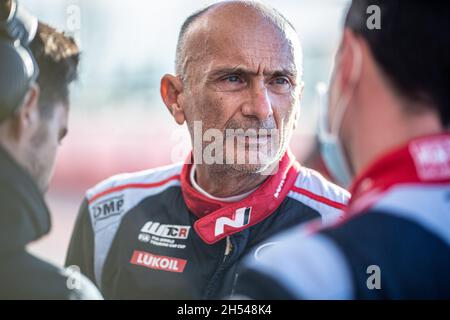 Tarquini Gabriele (ita), BRC Hyundai N Lukoil Squadra Corse, Hyundai Elantra N TCR, portrait during the 2021 FIA WTCR Race of Italy, 7th round of the 2021 FIA World Touring Car Cup, on the Adria International Raceway, from November 6 to 7, 2021 in Adria, Italy - Photo: Clement Luck/DPPI/LiveMedia Stock Photo