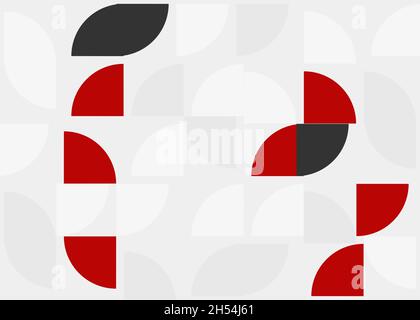Abstract Geometrical generative computational art illustration Stock Vector