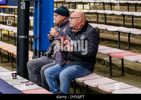 Luton, UK. 25th June, 2021. General view of supporters ahead of the Sky Bet Championship match between Luton Town and Stoke City at Kenilworth Road, Luton, England on 6 November 2021. Photo by David Horn. Credit: PRiME Media Images/Alamy Live News Stock Photo