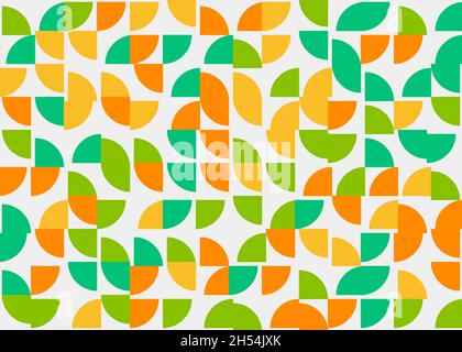 Abstract Geometrical generative computational art illustration Stock Vector