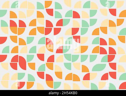 Abstract Geometrical generative computational art illustration Stock Vector