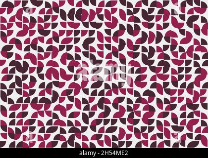Abstract Geometrical generative computational art illustration Stock Vector