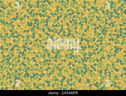 Abstract Geometrical generative computational art illustration Stock Vector