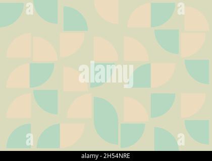 Abstract Geometrical generative computational art illustration Stock Vector