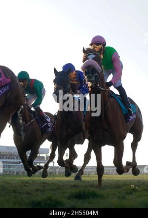 Yibir GB ridden by William Buick wins the Longines Breeders