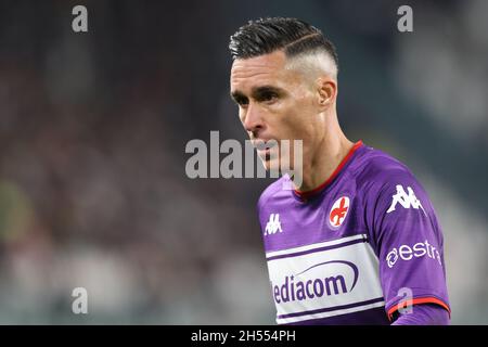 Jose' Callejon (Fiorentina) during the italian soccer Serie A match Empoli  FC vs ACF Fiorentina on November 27, 2021 at the Carlo Castellani stadium  in Empoli, Italy (Photo by Fabio Fagiolini/LiveMedia/NurPhoto Stock