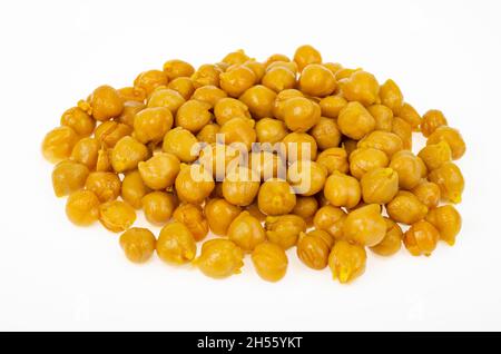 Vegetarian meals. Boiled chickpeas Studio Photo Stock Photo