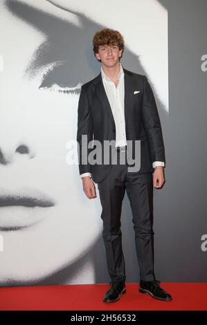 Jacopo Mastrangelo attends the red carpet of VI edition of Premio Virna Lisi at the Auditorium Parco della Musica. Stock Photo