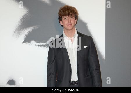 Jacopo Mastrangelo attends the red carpet of VI edition of Premio Virna Lisi at the Auditorium Parco della Musica. Stock Photo