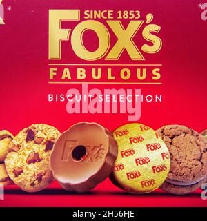 Fox's Fabulously Biscuits Stock Photo