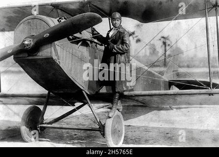 bessie coleman flying