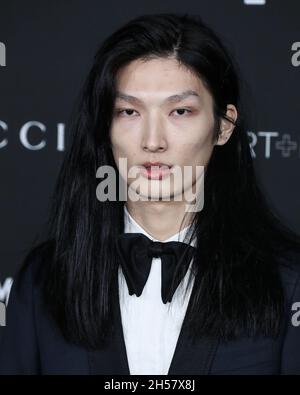 LOS ANGELES, CALIFORNIA, USA - NOVEMBER 06: Zheng arrives at the 10th Annual LACMA Art + Film Gala 2021 held at the Los Angeles County Museum of Art on November 6, 2021 in Los Angeles, California, United States. (Photo by Xavier Collin/Image Press Agency/Sipa USA) Stock Photo