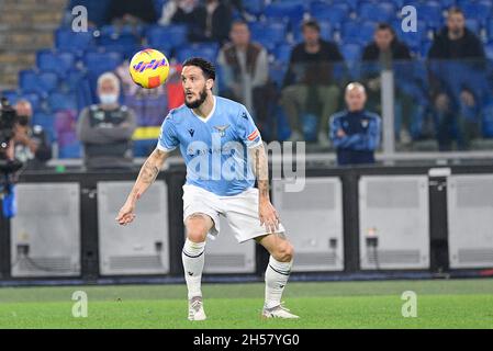 Rome, Italy. 07th Nov, 2021. Luis Alberto (SS Lazio) during the Italian Football Championship League A 2021/2022 match between SS Lazio vs US Salernitana at the Olimpic Stadium in Rome on 07 November 2021. Credit: Independent Photo Agency/Alamy Live News Stock Photo