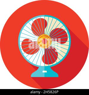 Ventilator vector icon. Summer. Summertime. Holiday. Vacation, eps 10 Stock Vector