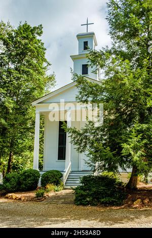 Grace-Calvary Episcopal Church, East Green Street, Clarkesville, Georgia Stock Photo