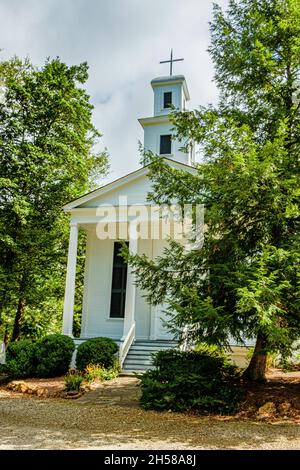 Grace-Calvary Episcopal Church, East Green Street, Clarkesville, Georgia Stock Photo