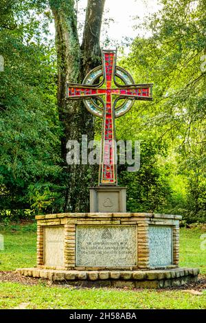 Grace-Calvary Episcopal Church, East Green Street, Clarkesville, Georgia Stock Photo