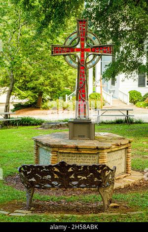 Grace-Calvary Episcopal Church, East Green Street, Clarkesville, Georgia Stock Photo